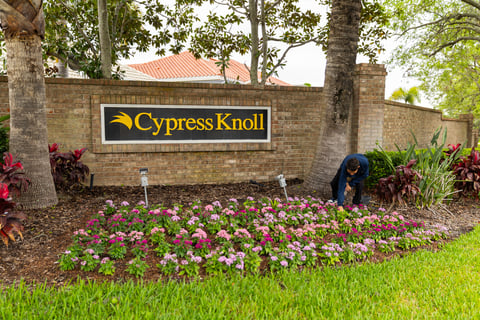 landscaping signage 