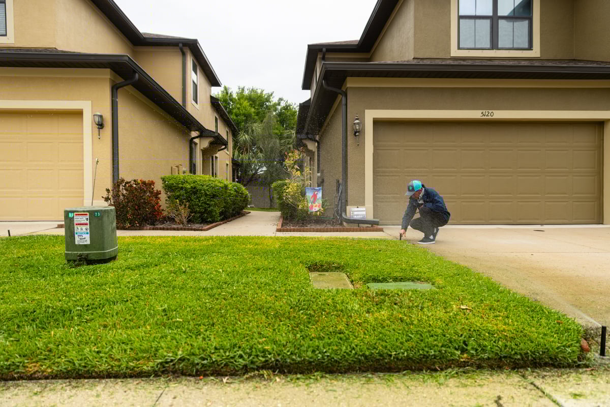 irrigation tech repair sprinkler lawn 2