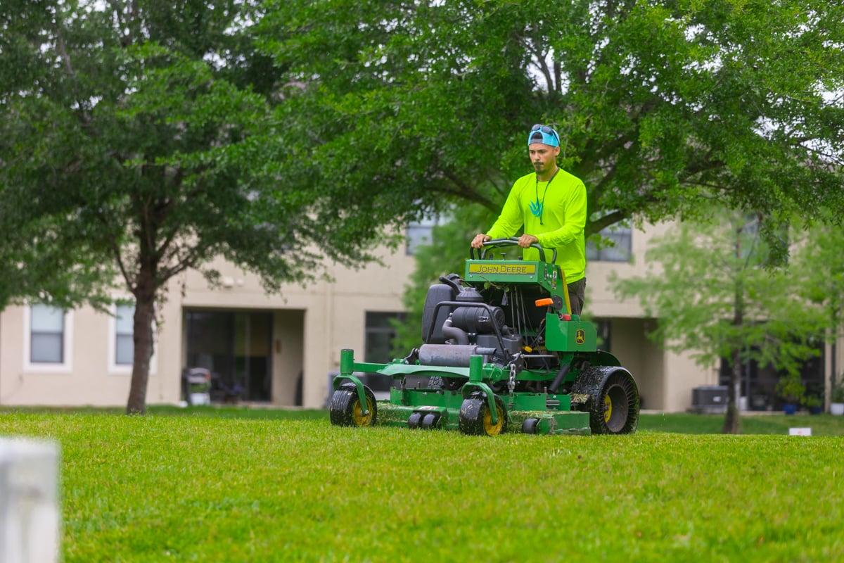 mow crew commercial community hoa lawn mower grass maintenance 7
