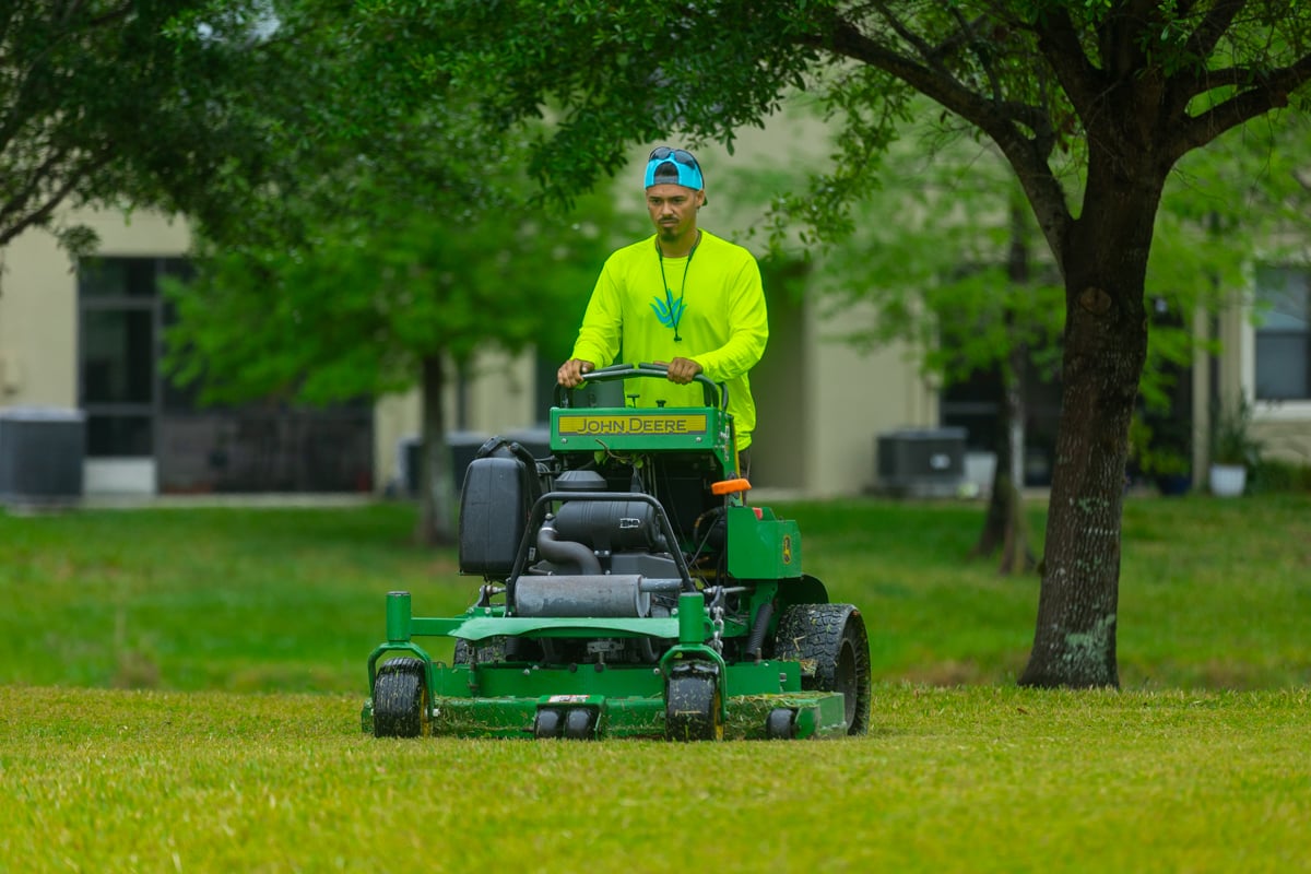 mow crew commercial community hoa lawn mower grass maintenance 8