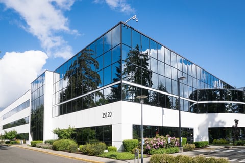 commercial property with landscaped exterior 