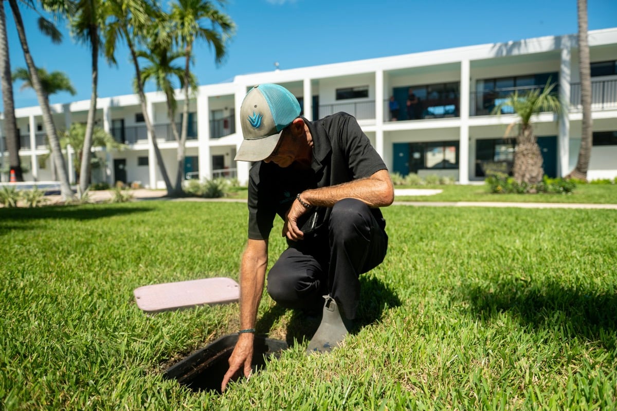 irrigation system inspection in Tampa Bay